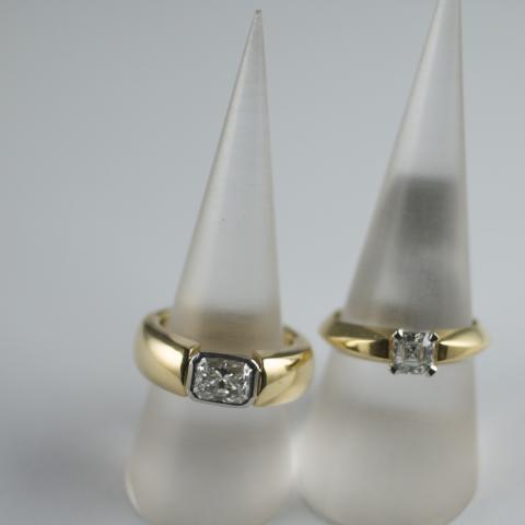 Diamond rings 